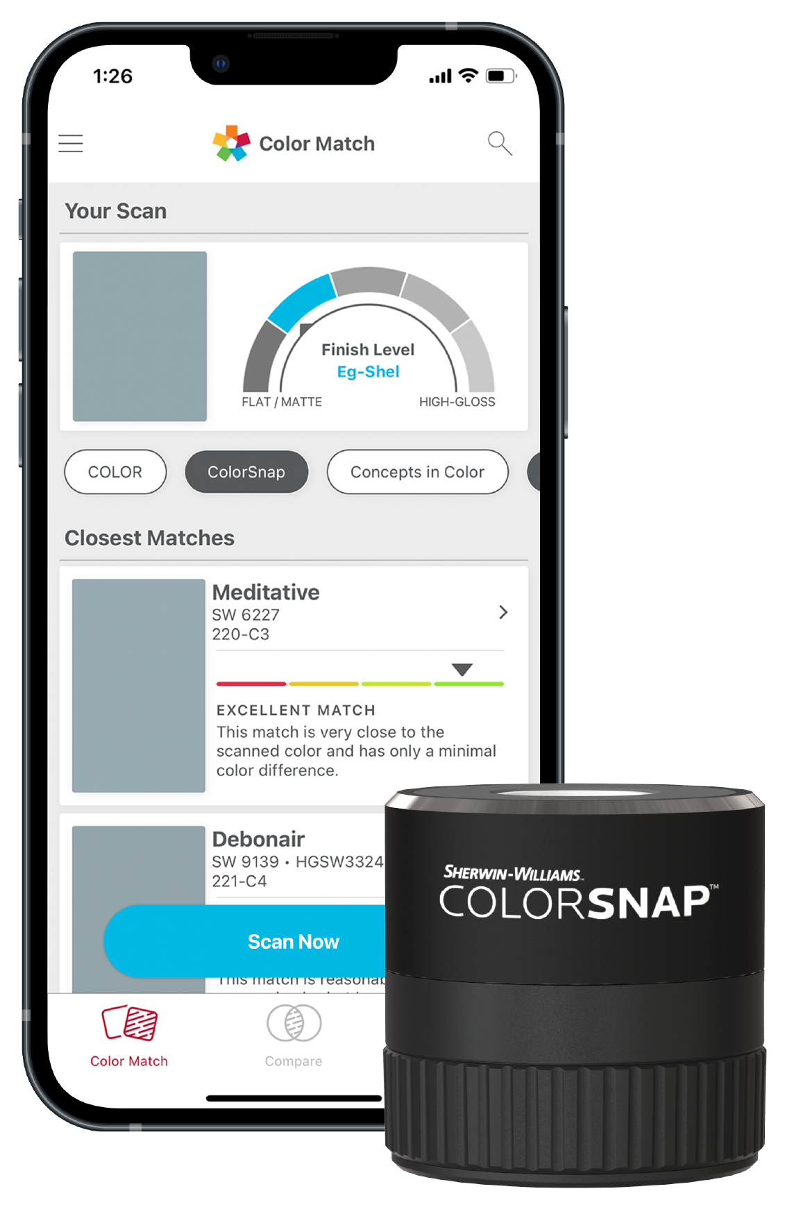 Sherwin Williams color snap